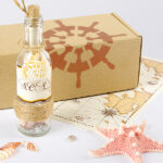 запрошення в пляшці