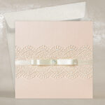 Рожеві весільні запрошення