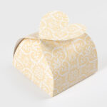 Beige pattern Heart