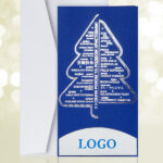 International Greetings Royal Blue & Silver