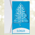 International Greetings Sky Blue & Silver