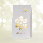 Листівка-календар Snowflake White