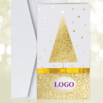 Stylish Card Yellow