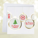 Christmas balls White