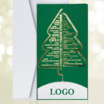 International Greetings Green & Gold