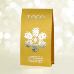 Листівка-календар Snowflake Gold & Silver