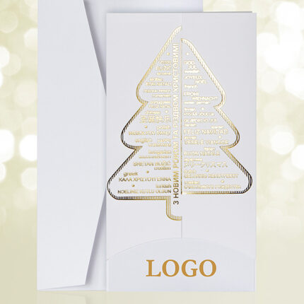 International Greetings White & Gold