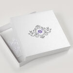 White Pearlescent Monogram