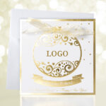 CHRISTMAS BALL WHITE