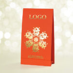 Листівка-календар Snowflake Orange