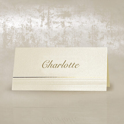 Ivory Pearl Place Card 13