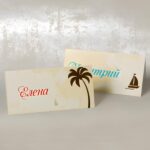 Airticket Place cards