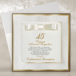 Golden Classic Nicety Ivory Bow Jubilej