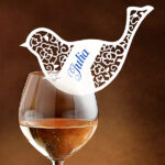 Bird Filigree - White