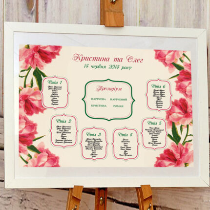 План. Півонії