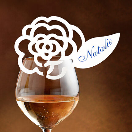 Rose Filigree - White